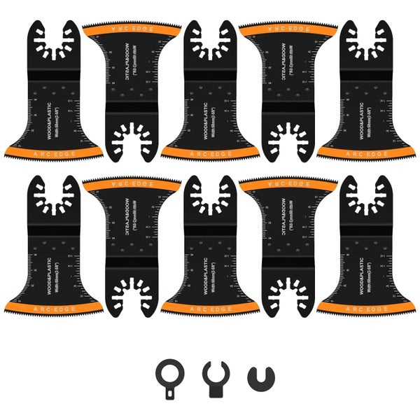 Oscillating Saw Blades High Carbon Steel Bi-Metal Arc Edge Multitool Blad CHK29M Carousel 14