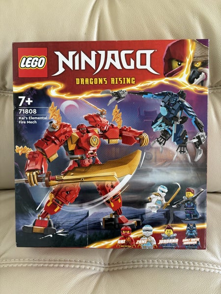 $1 Reserve LEGO Ninjago 71808 - Kai's Elemental Fire Mech ~NEW & with Ping~ Carousel 1