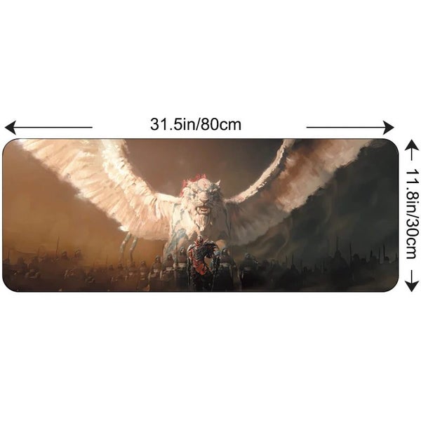 80x30cm Large Gaming Mousepad Locking Edge Japan Landscape Anime Computer CHK29M Carousel 13