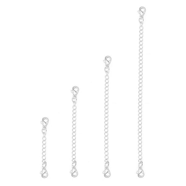 Plated Brass Extension Chain with Lobster Clasp for DIY Jewelry Making Br CHK29M Carousel 2