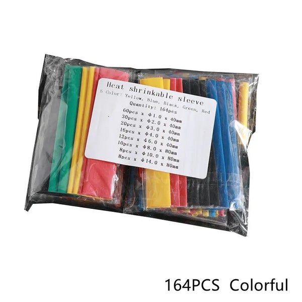 Set Polyolefin Shrinking Assorted Heat Shrink Tube Electrical Wrap Wire CHK29M Carousel 12
