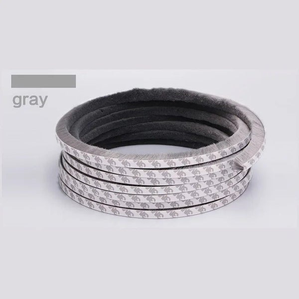 1/3/5M Brush Strip Self Adhesive Wind-proof Home Door Window Sealing Stri CHK29M Carousel 1