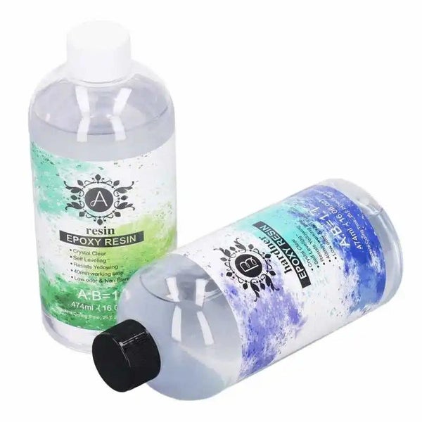 A+B 474ml Epoxy Resin AB Glue High Transparency Yellowing Resistance Cast CHK29M Carousel 2