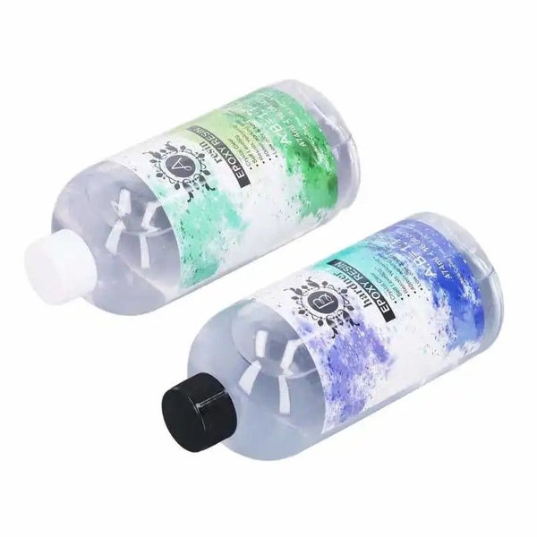 A+B 474ml Epoxy Resin AB Glue High Transparency Yellowing Resistance Cast CHK29M Carousel 6