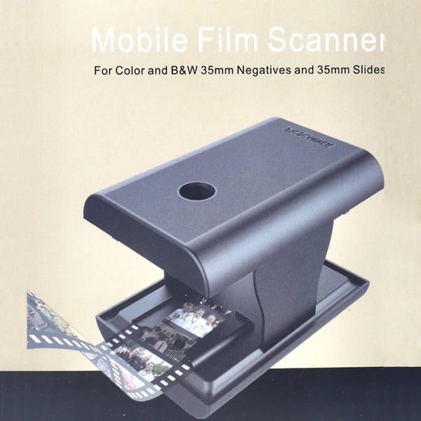 35/135mm Negatives and Slides Mobile Film Scanner Folding Scanner with Fr CHK29M Carousel 1