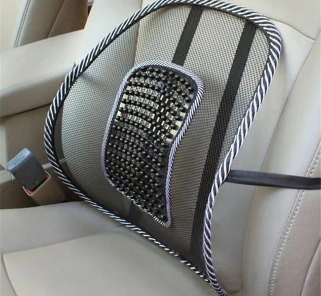 Massage Vent Mesh Lumbar Lower Back Brace Support Car Seat Chair Cushion CHK29M Carousel 1