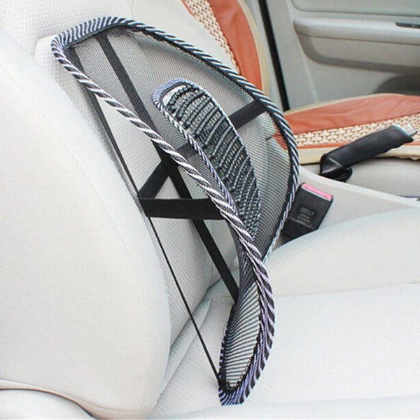 Massage Vent Mesh Lumbar Lower Back Brace Support Car Seat Chair Cushion CHK29M Carousel 6