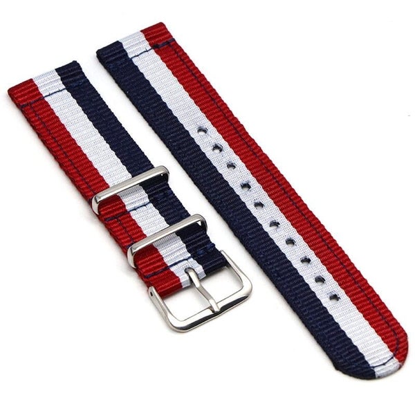 Nato Nylon Watch Straps Compatible with the Samsung Galaxy Watch 6 (40mm) Carousel 1