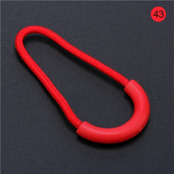 10pcs New Plastic Zipper Pulls Cord Zip Puller Clip High-quality Replacement End Carousel 2