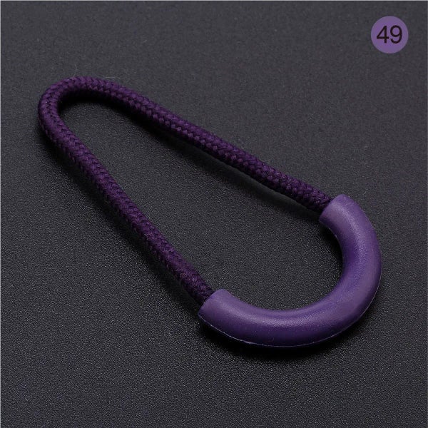 10pcs New Plastic Zipper Pulls Cord Zip Puller Clip High-quality Replacement End Carousel 1