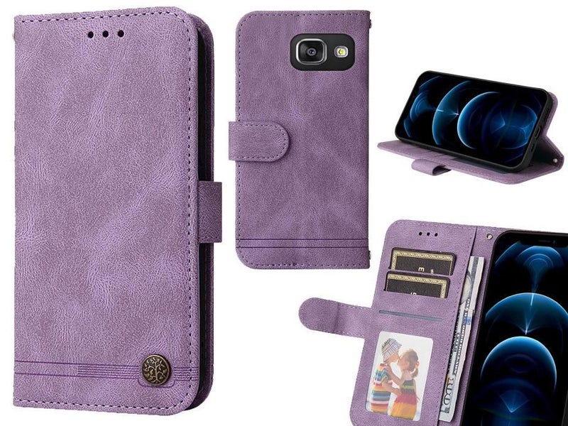 Galaxy A3 2016 Case Wallet Flip Leather Case Cover Carousel 1