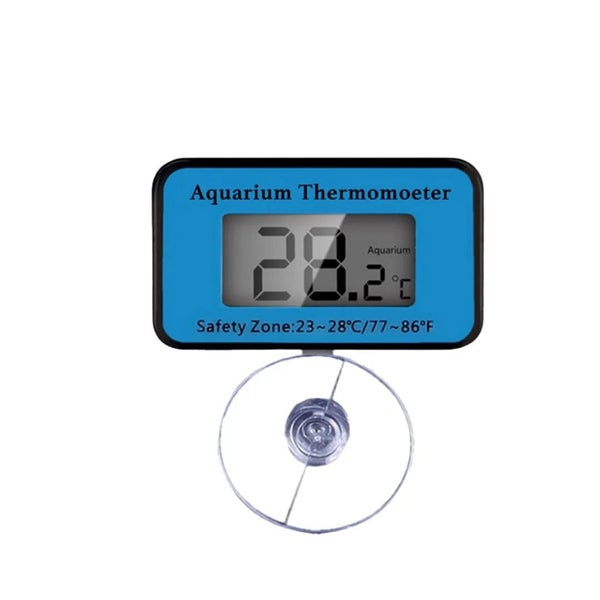 LCD Digital Aquarium Thermometer with Probe Suction Cup Fish Tank Water E CHK29M Carousel 1