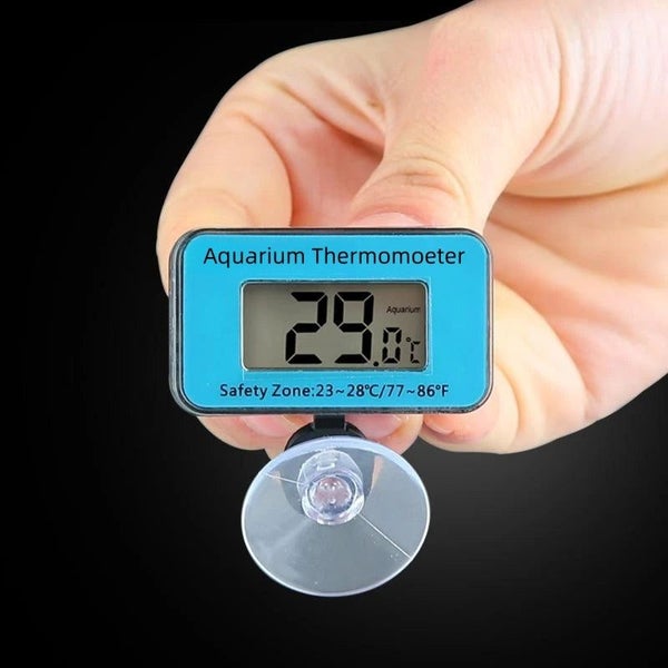 LCD Digital Aquarium Thermometer with Probe Suction Cup Fish Tank Water E CHK29M Carousel 2