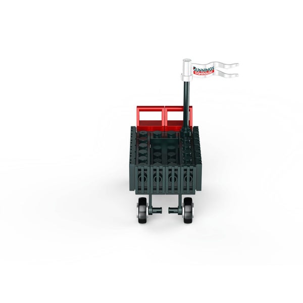 Bunnings Warehouse Building Blocks Trolley Model Toy Figure for Kids Carousel 2