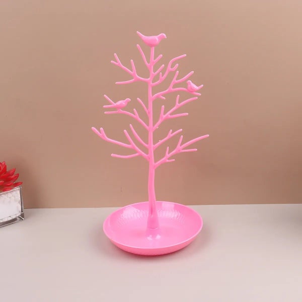 Jewelry Display Stand Tray Tree Storage Racks Earrings Necklaces Rings Je CHK29M Carousel 12