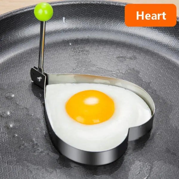 1/2pcs Stainless Steel Fried Egg Shaper Nonstick Omelette Pancake Maker F CHK29M Carousel 15