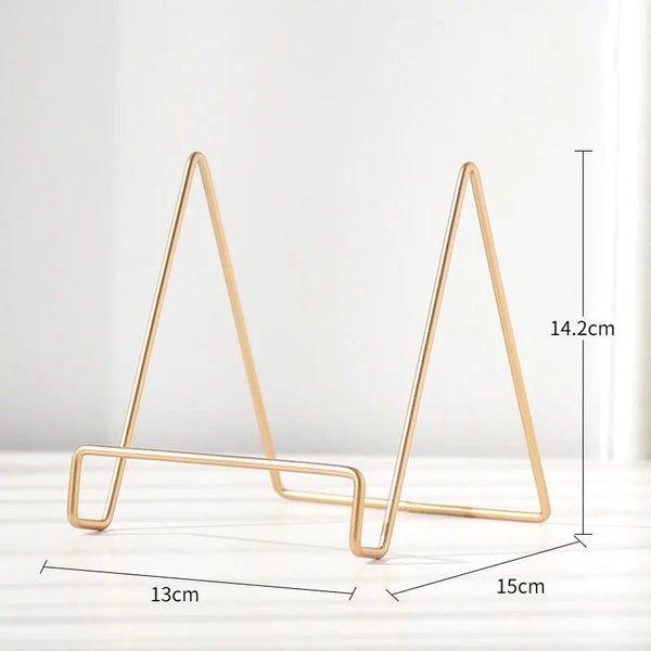 Iron Art Magazine Display Stand Dish Rack Plate Bowl Picture Frame Photo CHK29M Carousel 2