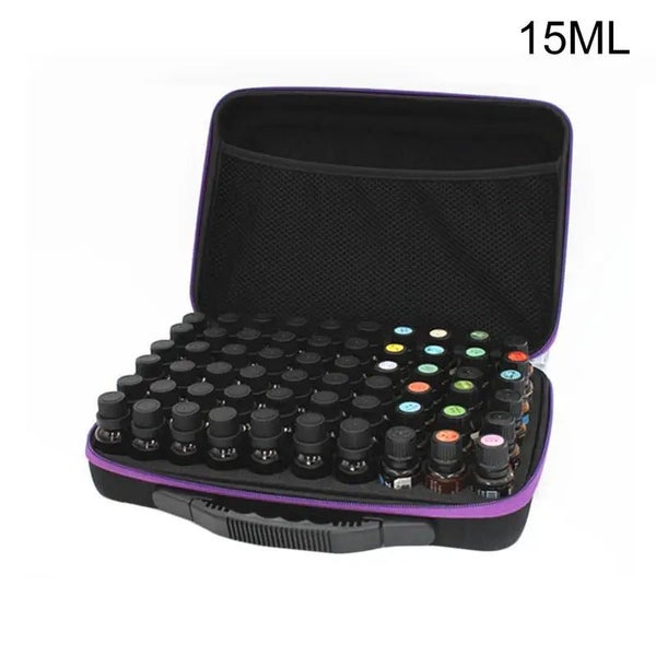 10ML/15ML Essential Oil Case Carrying Holder 60 Bottle Perfume Oil Nail P CHK29M Carousel 1