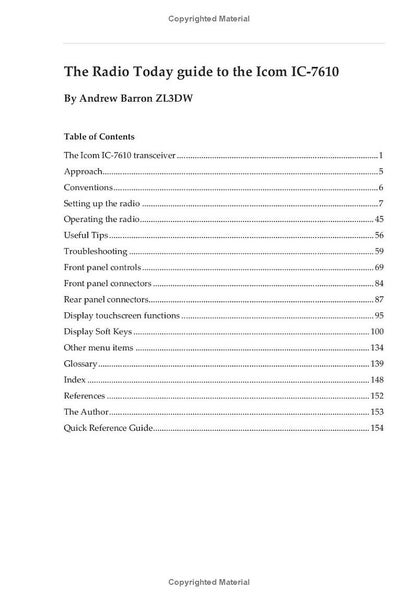 The Radio Today Guide to the Icom IC-7610 Book Carousel 2