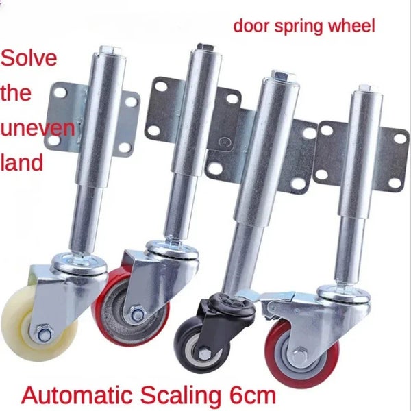 2 inch, 3 inch, 4 inch spring damping casters,gate spring wheel, damping CHK29M Carousel 1