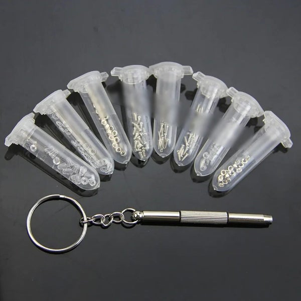 1pcs Eyeglass Sun Glasses Screw Nut Nose Pad Optical Repair Tool Assorted CHK29M Carousel 4