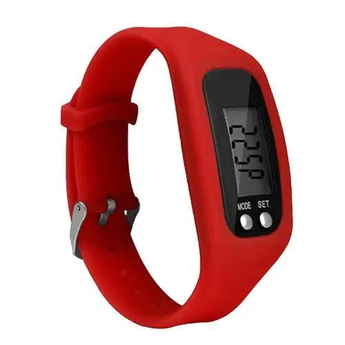Sport Running Silicone Pedometer Calorie Step Counter Digital Watch Brace CHK29M Carousel 2