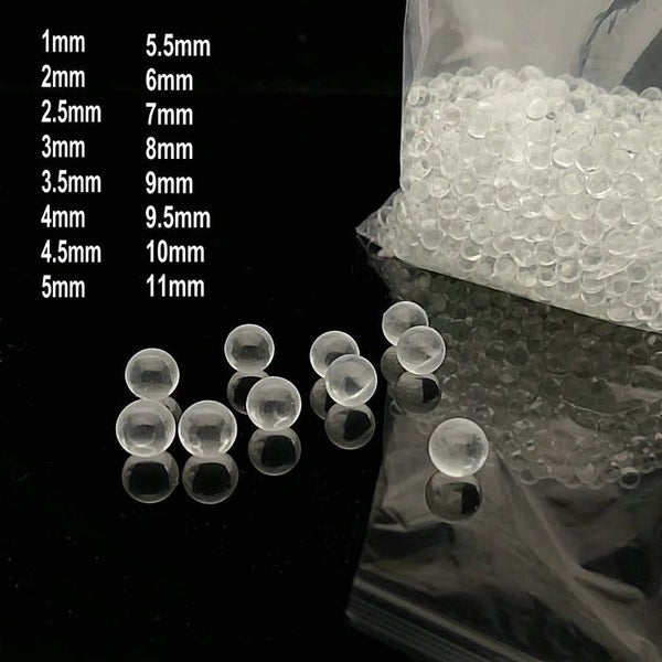 1000pcs/2000pcs DIA1mm To 11mm Small Glass Decorative Balls High Precisio CHK29M629719693240331116