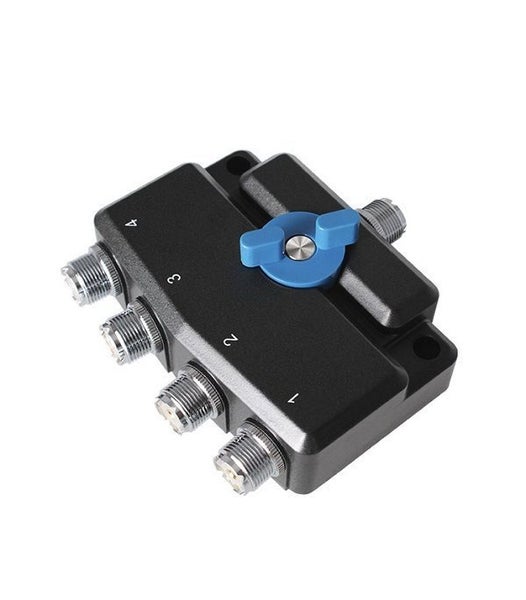 KOMUNICA PWR-SW4M 4 way SO239 Coaxial Antenna Switch Carousel 2