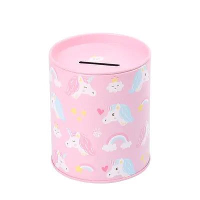 American Money Box Kids Piggy Bank Cash Box Coin Large Capacity Metal Sav CHK29M Carousel 15