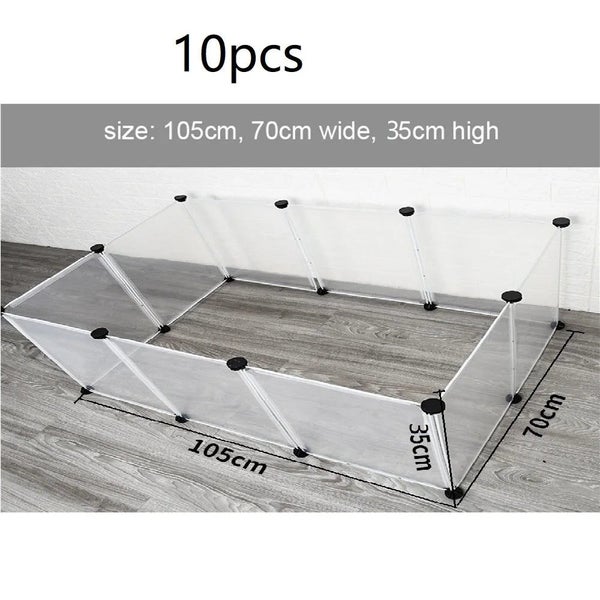 Playpen DIY Small Pet Freely Combined Foldable Dog Cage Yard Fence for Do CHK29M Carousel 2