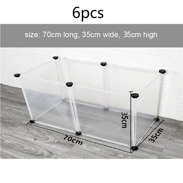 Playpen DIY Small Pet Freely Combined Foldable Dog Cage Yard Fence for Do CHK29M Carousel 1