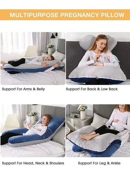 Multifunctional Pregnant Women's Pillow Side Lying Pillow Pure Cotton Det CHK29M Carousel 11