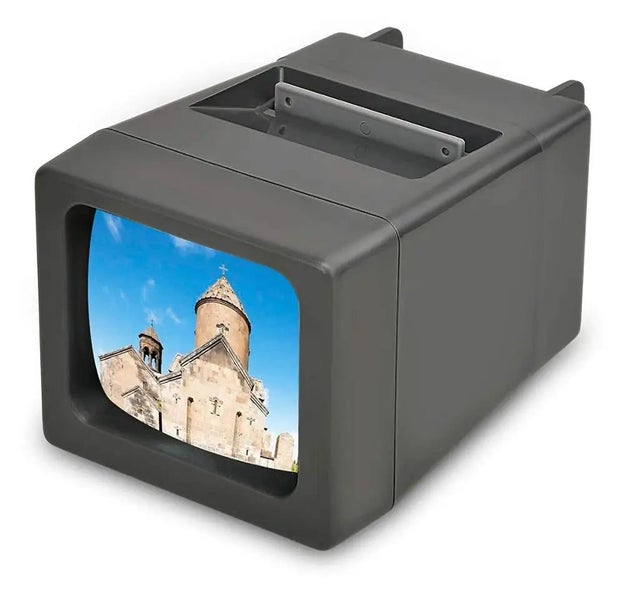 LED Lighted Illuminated 35mm Slide Viewer w/o cable CHK29M Carousel 1