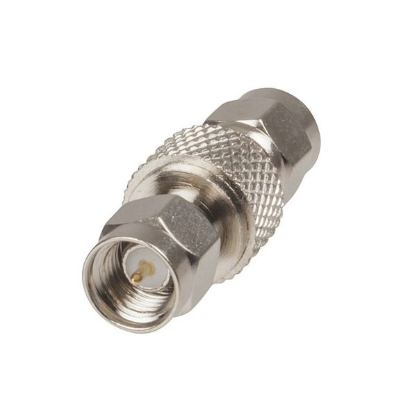 TECHOMAN SMA Male Plug to SMA Male Plug Joiner / Connector / Adaptor Carousel 1