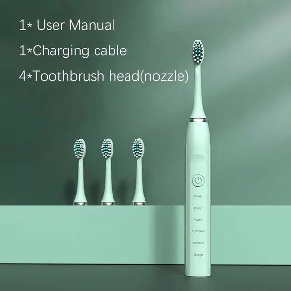 Sonic Electric Toothbrush Cleaning Brush For Adult Automatic Rechargeable CHK29M Carousel 2