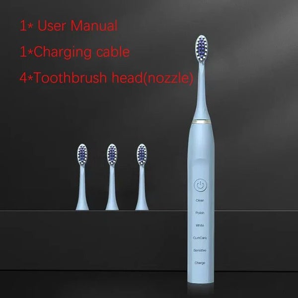 Sonic Electric Toothbrush Cleaning Brush For Adult Automatic Rechargeable CHK29M Carousel 15