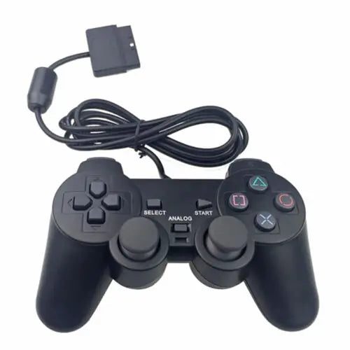 PS2 Black Wired Game Gamepad for PS2 Controller Gamepad Joypad Black CHK29M Carousel 1