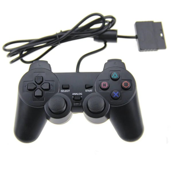 PS2 Black Wired Game Gamepad for PS2 Controller Gamepad Joypad Black CHK29M Carousel 7