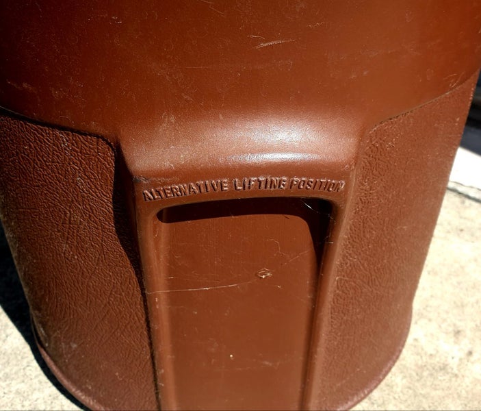 *-_-* Retro 'Daddy Cool' Brown Cooler by Willow 1970's *-_-* Carousel 5
