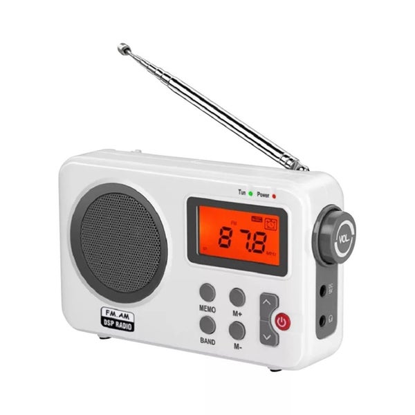 Portable Shortwave Radio HD LCD Screen Retro Radio Mono Channel Battery P CHK29M Carousel 1