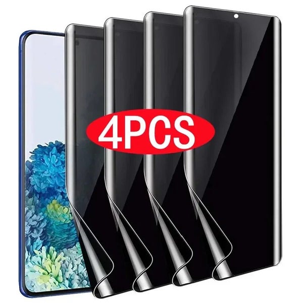 4Pcs Anti Spy Hydrogel Film for Samsung Galaxy S21 S20 S22 S23 Ultra Note CHK29M Carousel 1