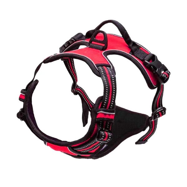 Pet Dog Harness Reflective Adjustable Breathable Dog Vest Harness for Sma CHK29M Carousel 2