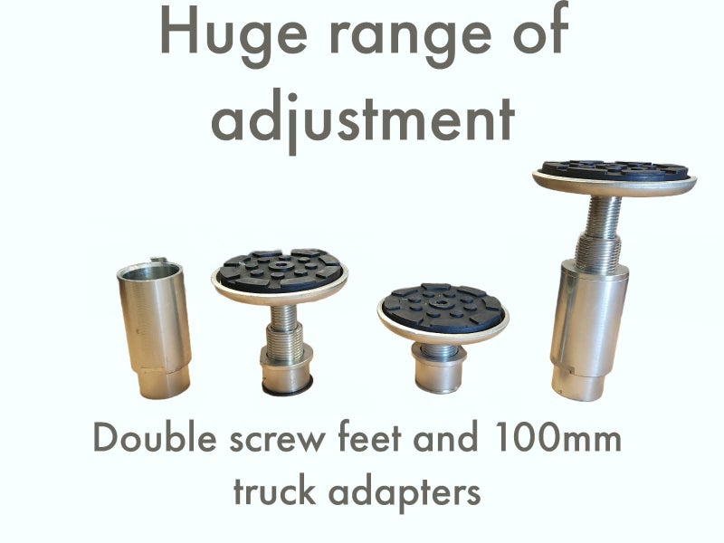 2 Post Car Hoist Lift -4.5T -Clearfloor -Double Setup Height Single Side Release Carousel 12
