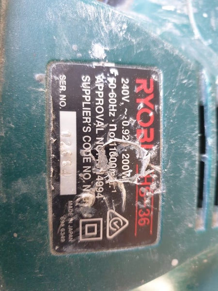 RYOBI random orbital sander Carousel 2