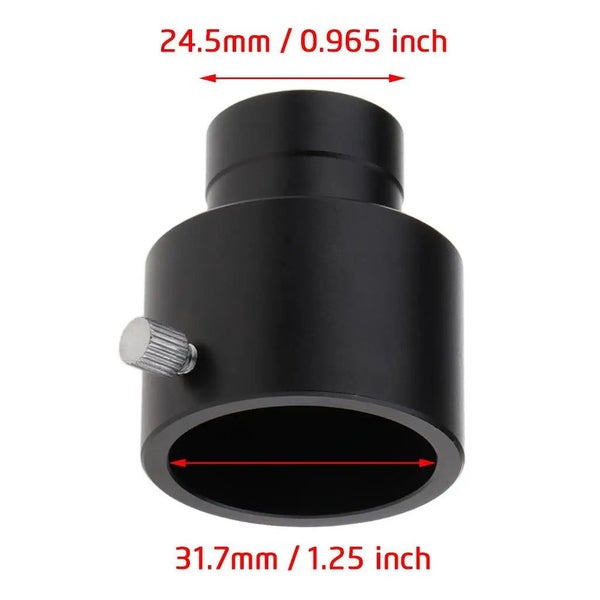 eyepiece adapter 1.25 inch to 0.965 "/ 24.5 mm to 31.7 mm adapter - CHK29M Carousel 6