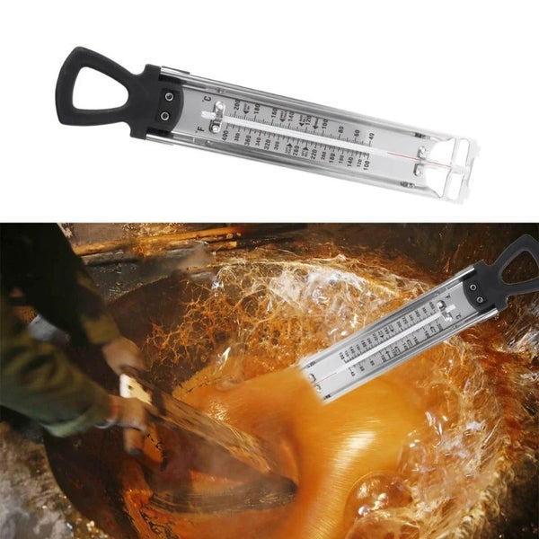 Stainless Steel Kitchen Craft Cooking Thermometer For Sugar Candy Liquid CHK29M Carousel 2