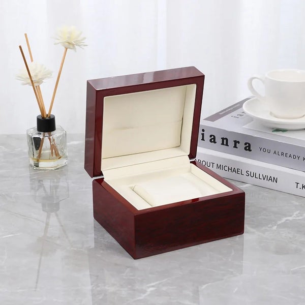 Luxury Red Painted Wooden Watch Boxes Storage Organizer Box Watch Box Dou CHK29M Carousel 2