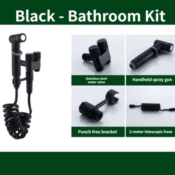 Gun Grey Mini Toilet Companion Head Toilet Rinser Women's Washers High Pr CHK29M Carousel 14