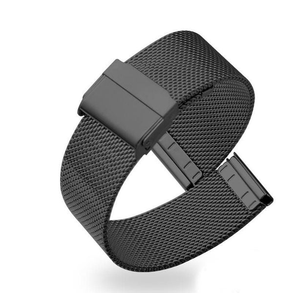 Milanese Stainless Steel Watch Straps compatible with Fitbit Luxe Carousel 1