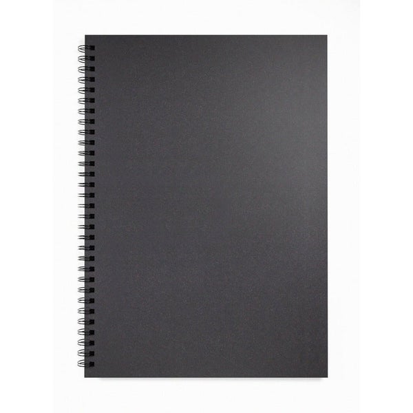 Artgecko Shady Sketchbook A3 80 Pages 40 Sheets 200gsm Black Toned Card Carousel 2